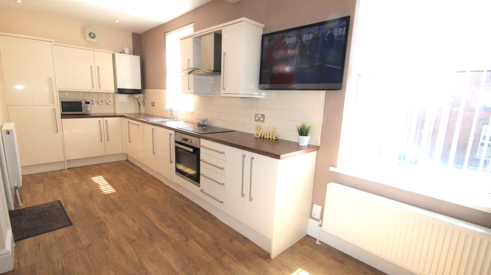 Kitchen at 22 Khartoum Road